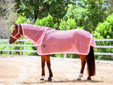 Summer Mesh Neck Combo - Blush Pink w White & Blush Pink Trims - RESTOCK PRE ORDER NOW OPEN